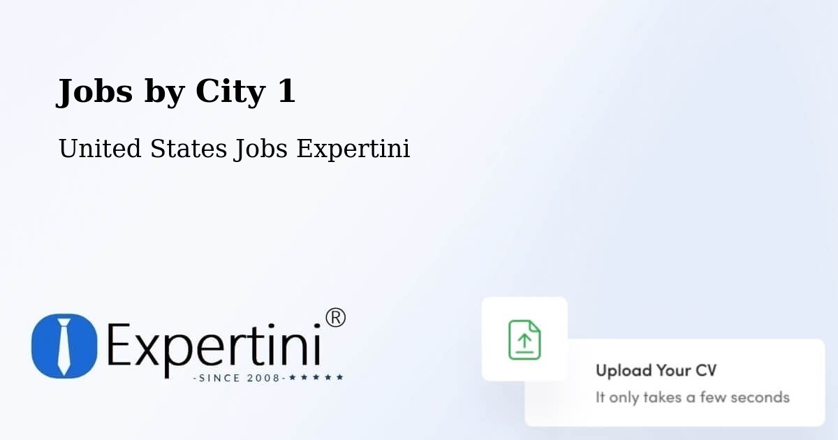 City Jobs in United States - Expertini